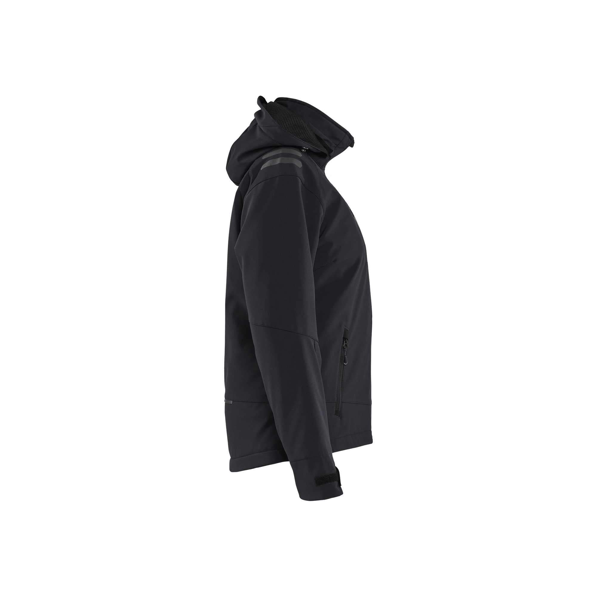 BLAKLADER 47512513 Women’s Lightweight Lined Winter Jacket Softshell Hi Vis Reflective Softshell Work Jacket WOMEN - Waterproof